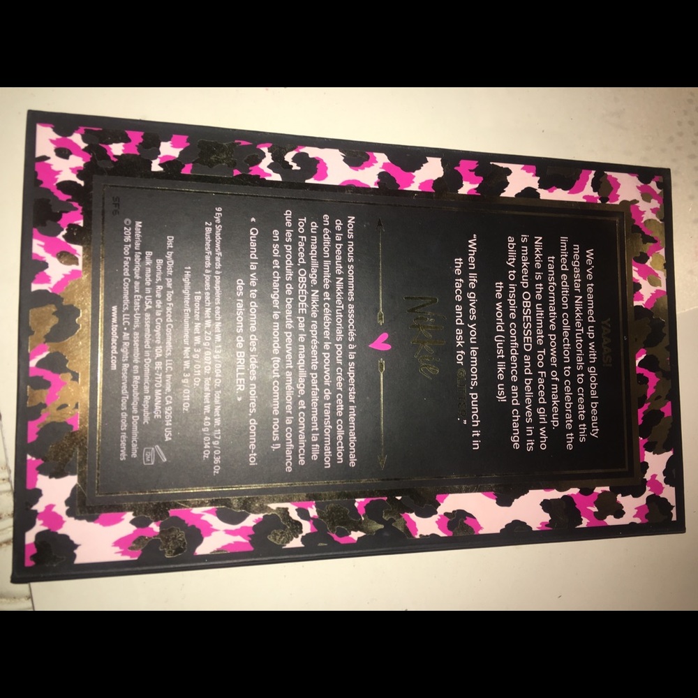 Nikkietutorials x Too Faced - Picture 5 of 5